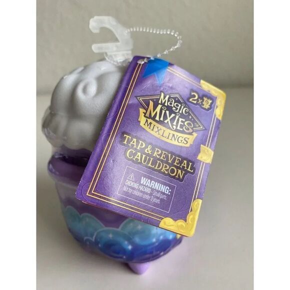 “5” Magic Mixies Mixlings Tap & Reveal Cauldron 2 Mini Surprise Figures Series 1 - Picture 4 of 7